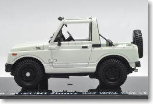SJ30-FK スズキ ジムニー ハーフメタルドア (ホワイト) (ミニカー