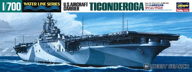 アメリカ海軍航空母艦 タイコンデロガ (CV-14) (プラモデル) - ホビー