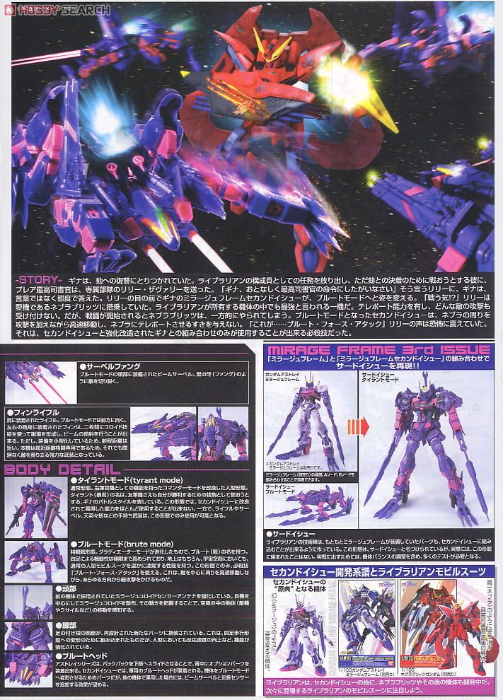 ガンダムアストレイ ミラージュフレーム セカンドイシュー (1/100