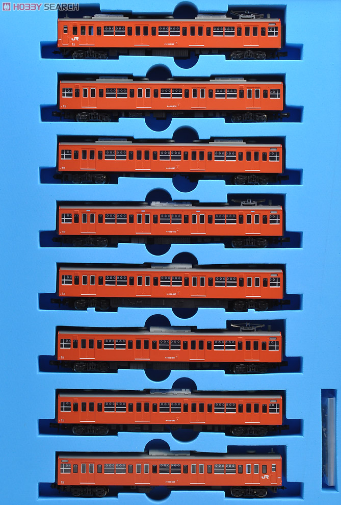 103系 武蔵野線・オレンジ・改良品 (8両セット) (鉄道模型) - ホビー