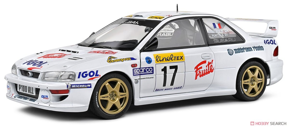 スバル インプレッサ S5 WRC 22B モンテカルロラリー #17 (ミニカー