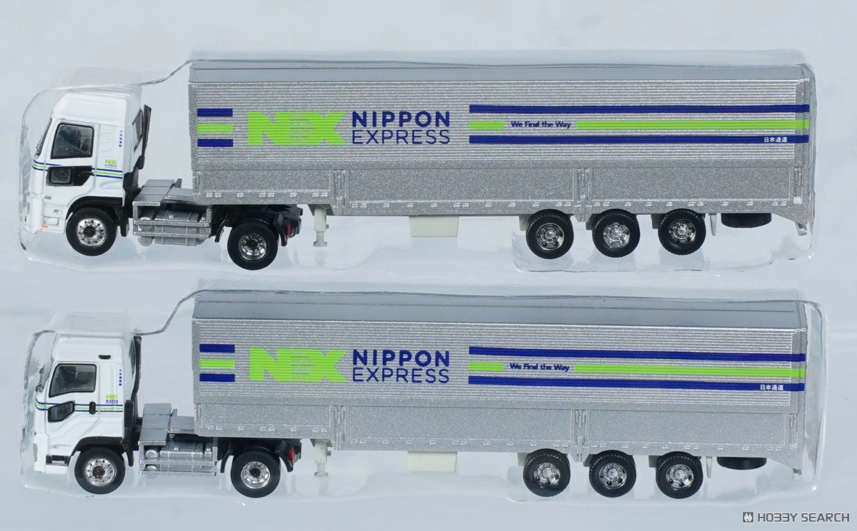 ザ・トレーラーコレクション NX 日本通運 ウィングトレーラー 2台