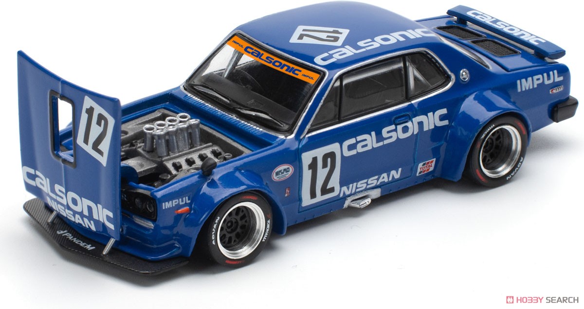 スカイラインGT-R V8ドリフト (ハコスカ) カルソニック (ミニカー