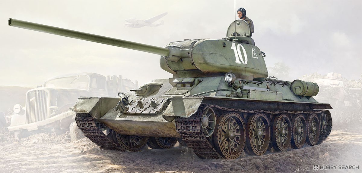 TANKS OF THE WORLD WW.II ソビエト軍 T-34/85 (プラモデル) - ホビー