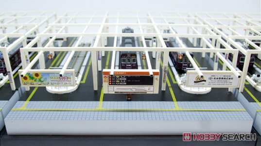 完成品ジオラマ 阪急梅田駅 (三路線フルセット：1～9号線) (鉄道模型