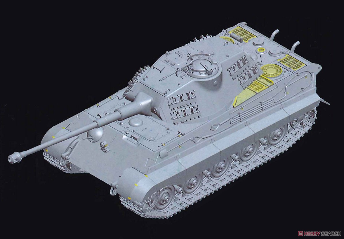 ドイツ重戦車 キングタイガー (ポルシェ砲塔) (プラモデル) - ホビー