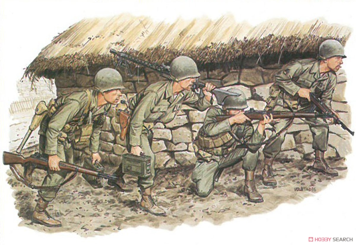 アメリカ軍 G.I.朝鮮戦争 釜山軍事防衛境界線 1950 (プラモデル