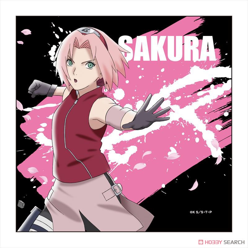 NARUTO -ナルト- 疾風伝 マイクロファイバー 春野サクラ 忍術ver