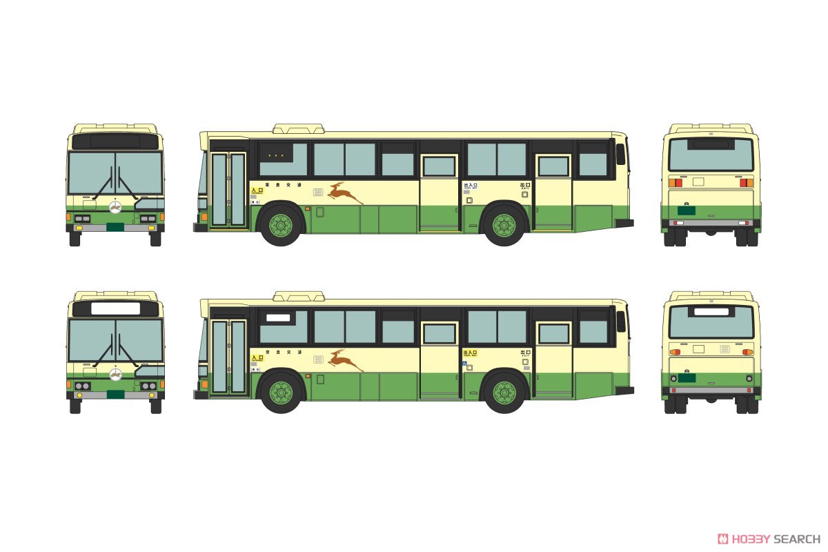 ザ・バスコレクション 奈良交通創立80周年2台セット (2台セット) (鉄道