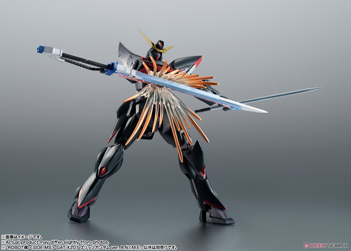 ROBOT魂 ＜ SIDE MS ＞ GAT-X207 ブリッツガンダム ver. A.N.I.M.E.