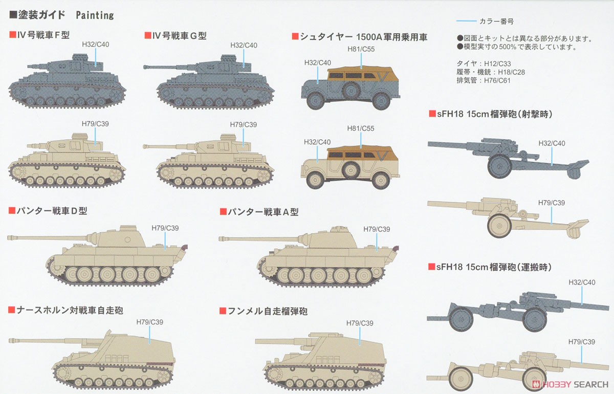 WWII ドイツ軍用車両セット 2 (プラモデル) - ホビーサーチ ミリタリー