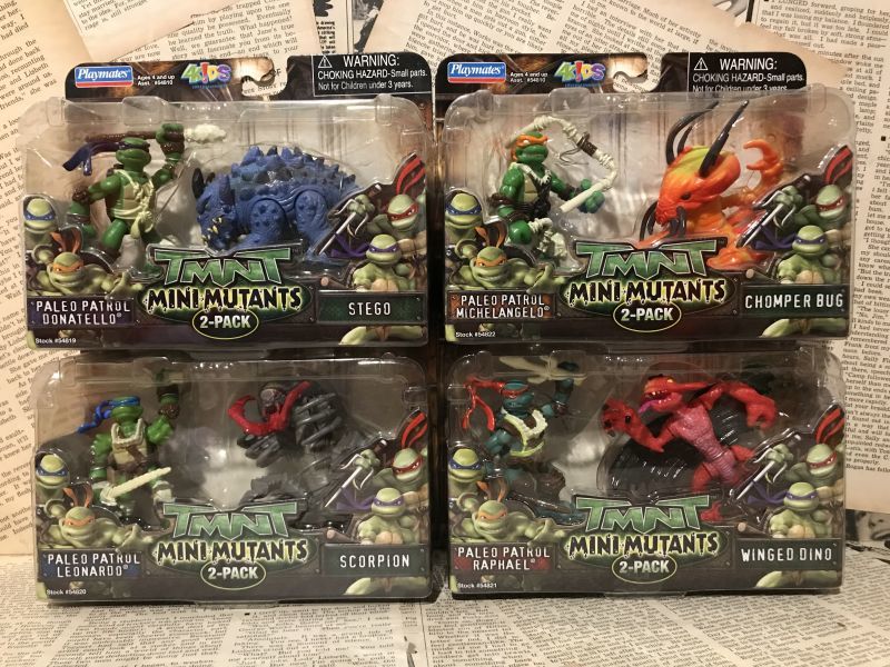 TMNT/Action Figure(2008/Mini Mutants 2-Pack set/MOC) - 2000toys
