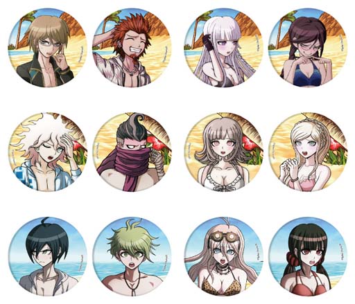 ダンガンロンパシリーズに水着イラストを使用したグッズが登場。6月26