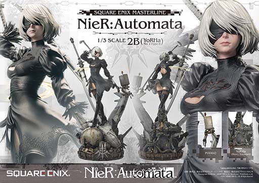 NieR:Automata」の2Bが1/3スケールフィギュアに。DX版のお値段は27万5000円