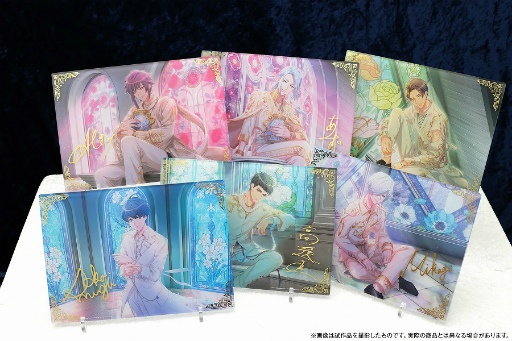 A3！」，満開Glitter開花後イラストがアクリルパネルになって登場