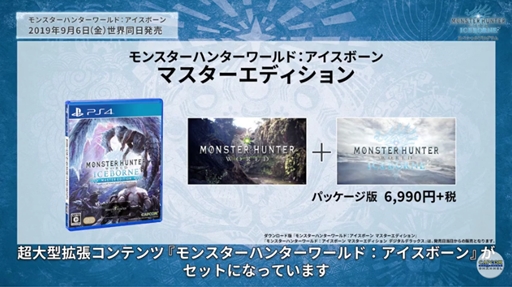 MONSTER HUNTER WORLD:ICEBORNE」の商品ラインナップが公開