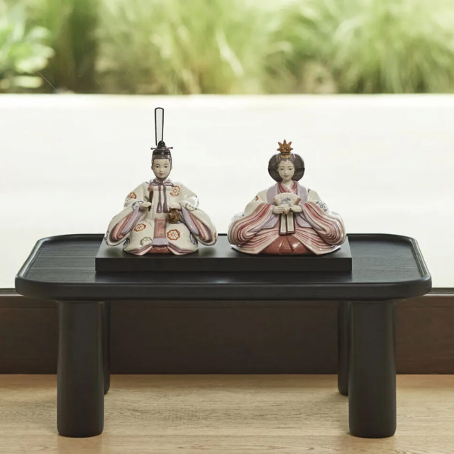 LLADRO(リヤドロ) 雛人形(花文様) =Limited Edition= A09671 [CONCENT