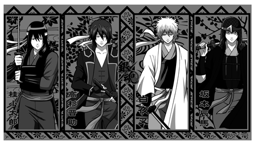 攘夷四人組グラス [銀魂] | 公式キャラクターグッズ販売のジーストア