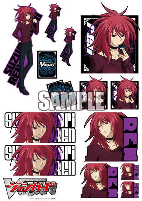 カードファイト!! ヴァンガードAC ステッカー「雀ヶ森レン」 [カード