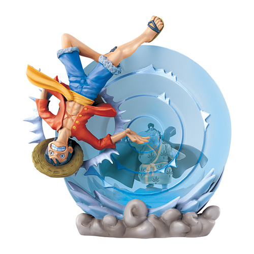 彩色済みジオラマフィギュア ONEPIECE LOGBOX 騒乱の魚人島編/1