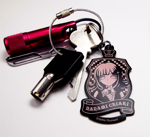 七海千秋エンブレムキーホルダー [スーパーダンガンロンパ2 さよなら