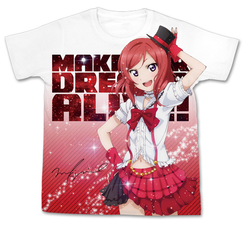 西木野真姫フルグラフィックTシャツ [ラブライブ！] | 公式