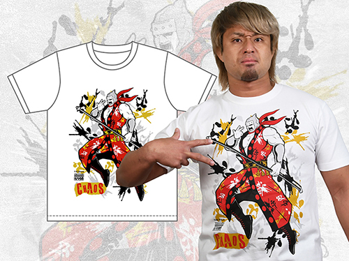キン肉マンコラボ YOSHI-HASHI×ザ・ニンジャ Tシャツ [新日本プロレス