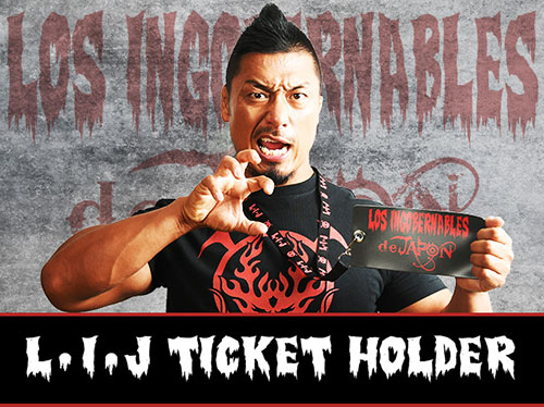 L・I・J チケットホルダー（レッド） [新日本プロレスリング] | 公式