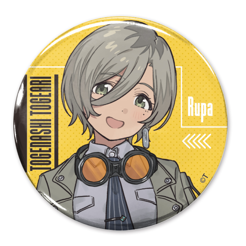 描き下ろし 河原木桃香 65mm缶バッジ アー写Ver. [ガールズバンド