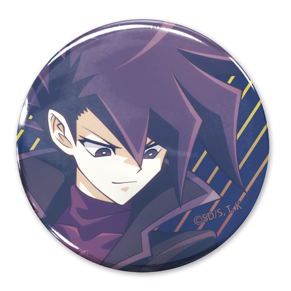 描き下ろし 万丈目準 65mm缶バッジ 未来へ向かってVer. [遊☆戯☆王