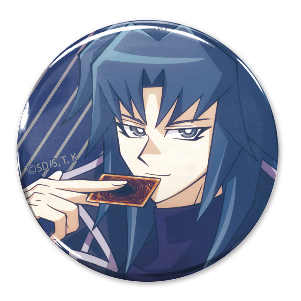 描き下ろし ヘルカイザー亮 65mm缶バッジ 未来へ向かってVer. [遊☆戯