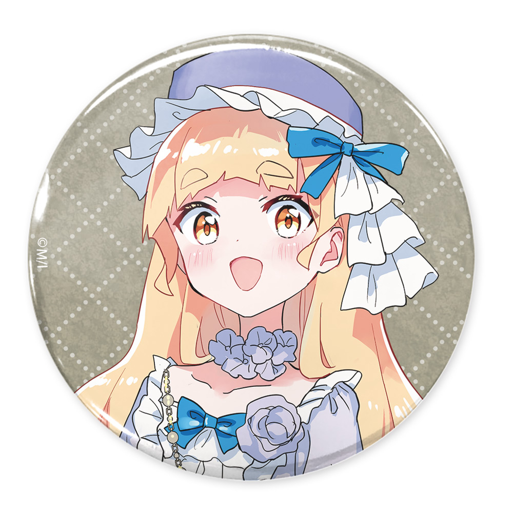 描き下ろし トツキ・シーナ 65mm缶バッジ アフタヌーンティーVer