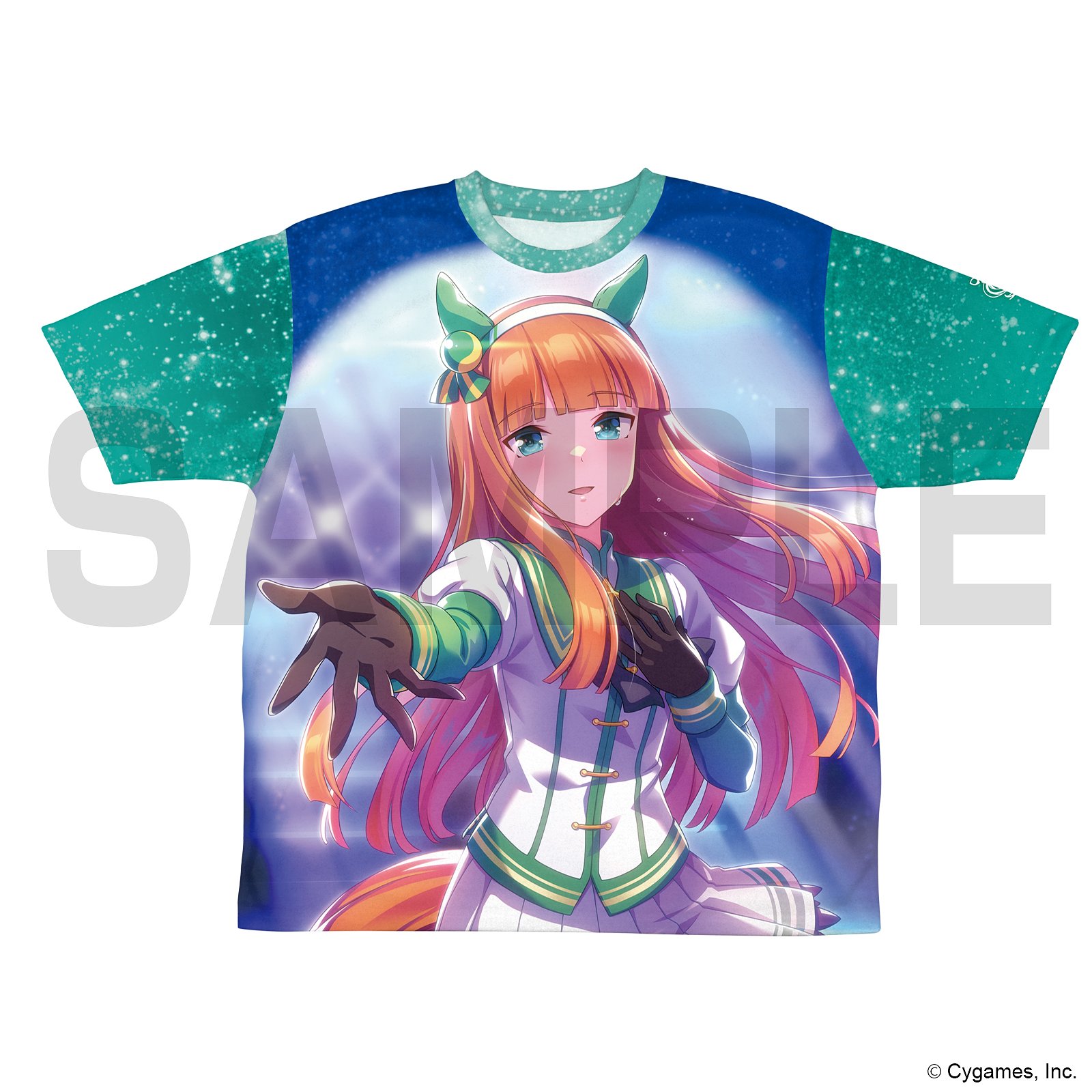 サイレンススズカ 両面フルグラフィックTシャツ [ウマ娘 プリティー