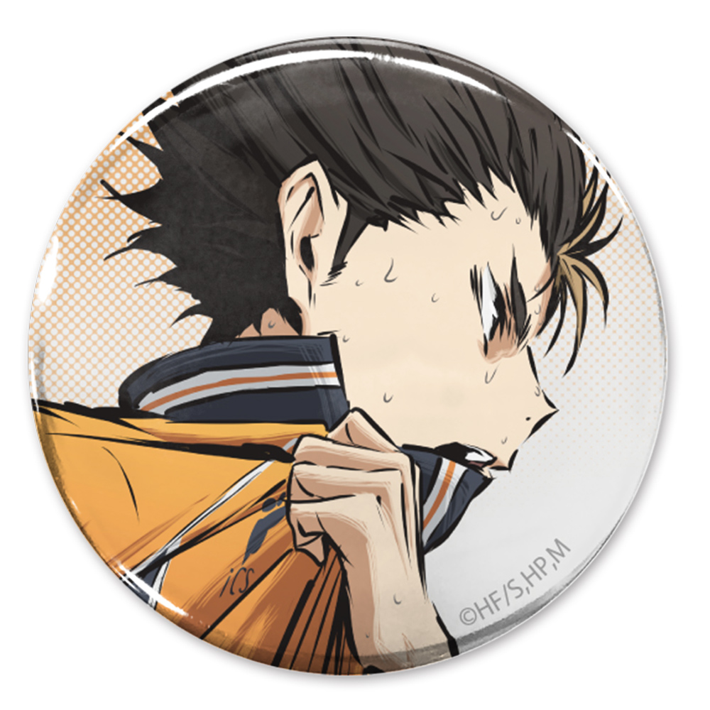 西谷夕 65mm缶バッジ 勝利への闘志Ver. [ハイキュー!!] | 公式