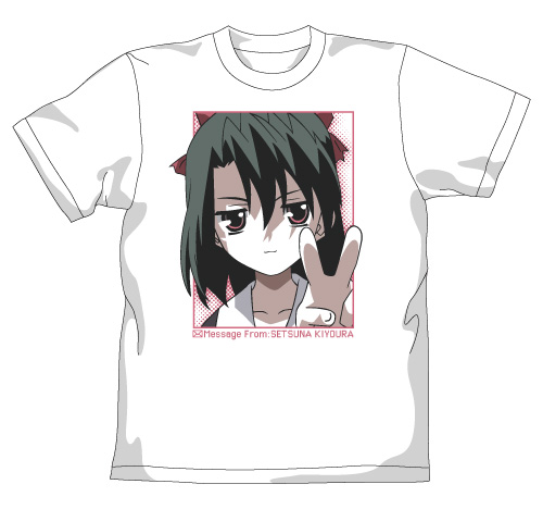 刹那Tシャツ [School Days] | 二次元キャラクター公式グッズ製作販売