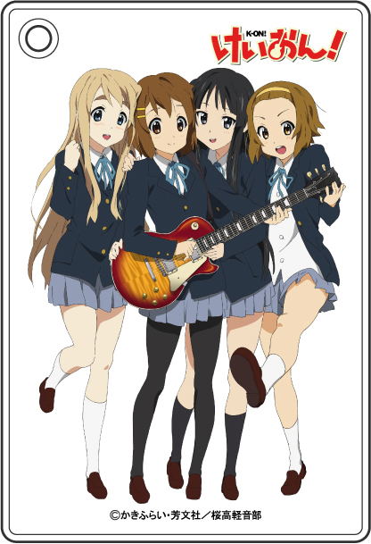 けいおん！パスケース 制服Ver. [けいおん！] | 公式キャラクター