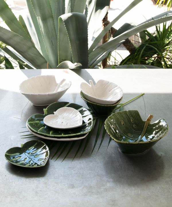 食器】モンステラプレートS(WHITE): 『Kahiko(カヒコ)』公式通販