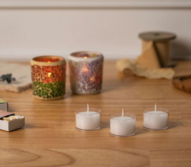 ムード・インカップ4H（ホワイト） ※24個単位 | キャンドルワールド