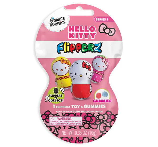 Finders Keepers Hello Kitty Flipperz with Gummy Candy: 24-Piece