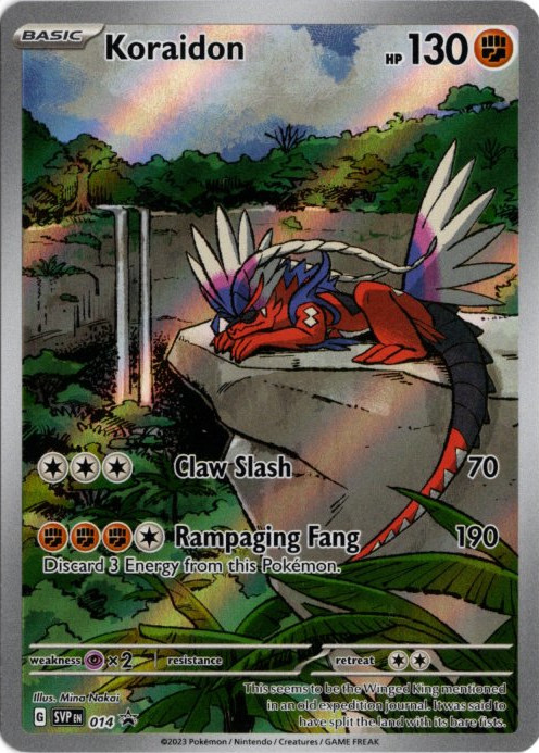 コライドン AR 海外版 英語版 プロモ Koraidon - SVP014 -【Card Chicken】