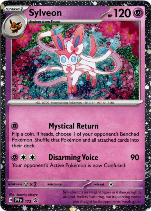 ニンフィア 海外版 英語版 ホロ プロモ Sylveon - SVP172 -【Card