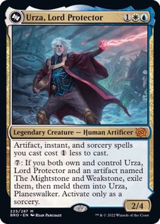 護国卿、ウルザ/Urza, Lord Protector《英語》【BRO】