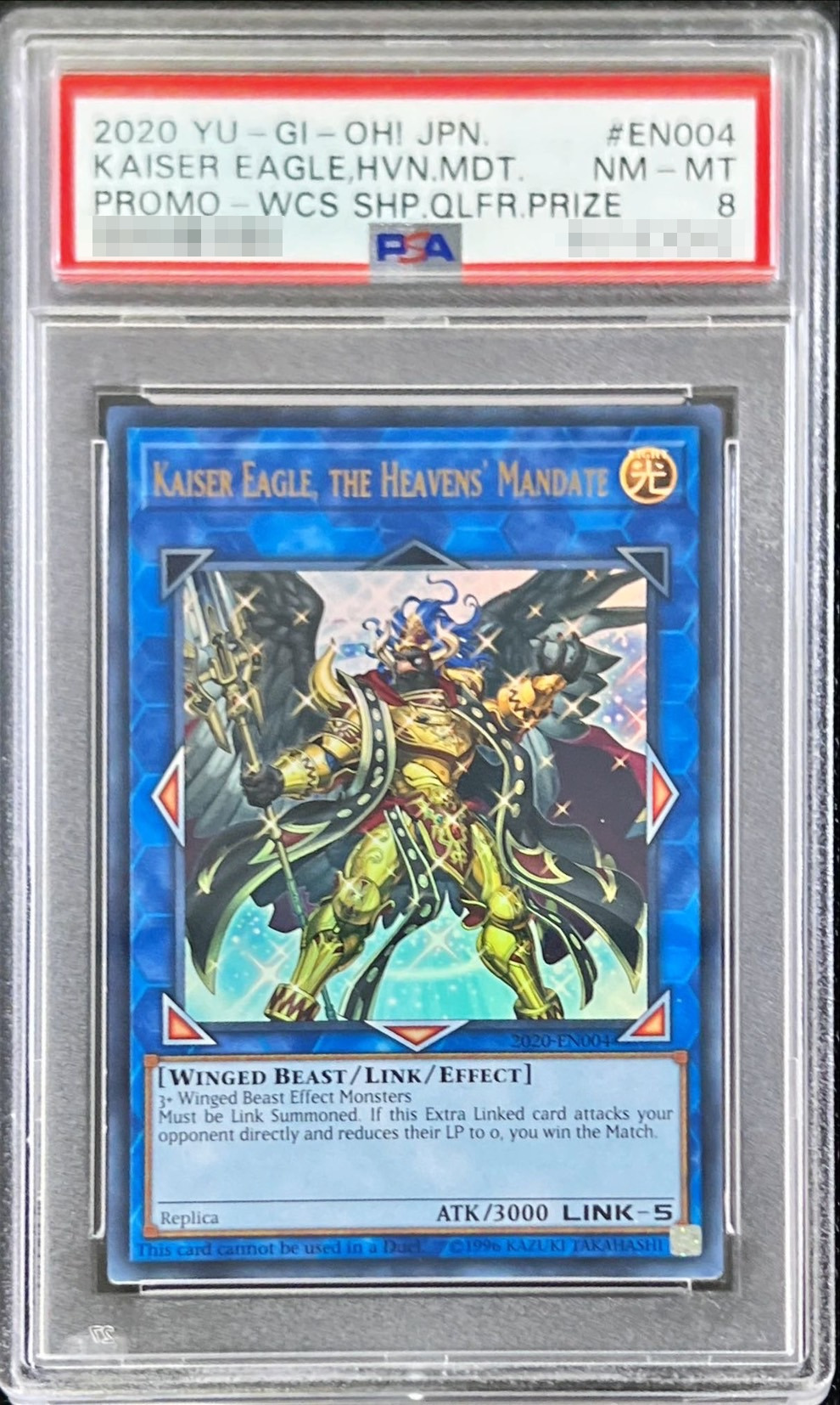 PSA8鑑定済〕天元の荒鷲王/KaiserEagle theHeavens'Mandate【ウルトラ