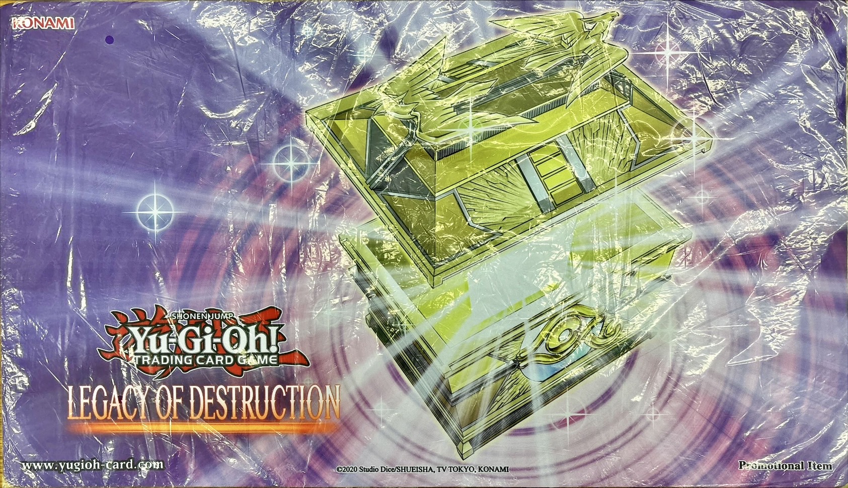 プレイマット『光の黄金櫃(LEGACYOFDESTRUCTION)』【-】{-}《プレイ