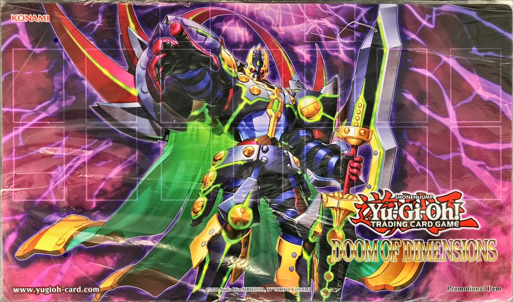 プレイマット『DDDD偉次元王アーククライシス(DOOMOFDIMENSIONS