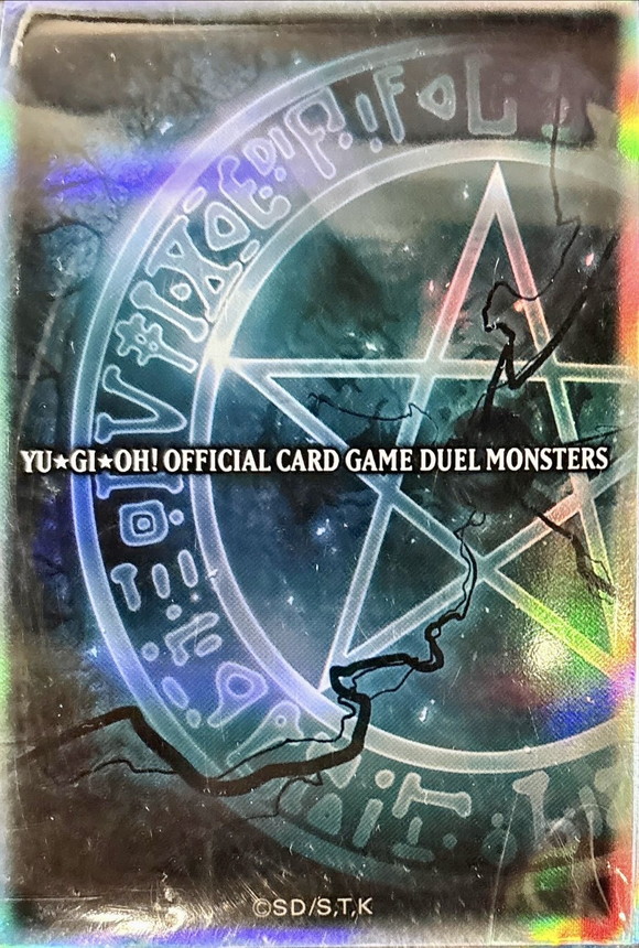 スリーブ『五稜星の呪縛(黒/アジア)』100枚入り【-】{-}《スリーブ》