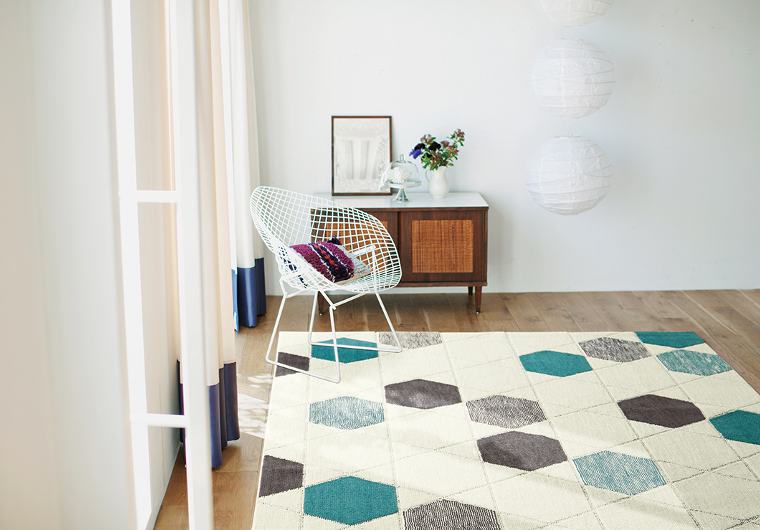 ラグ・カーペット「HEXAGON/ヘキサゴン」 吸湿発熱機能｜通販専門店