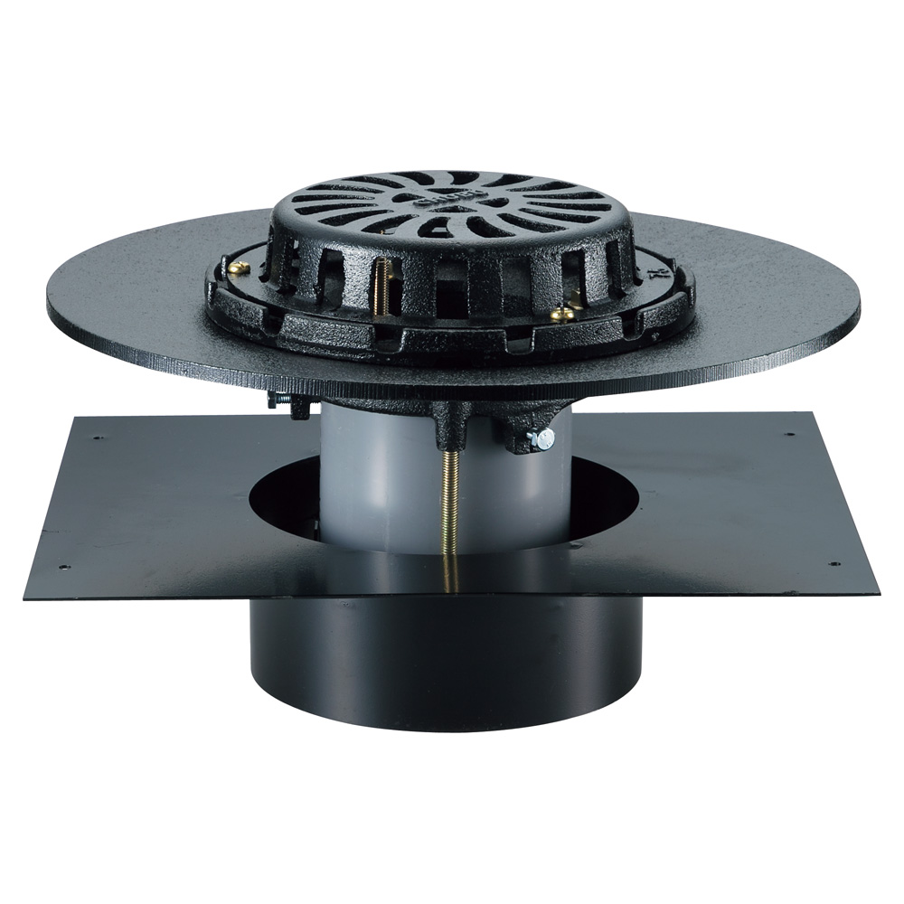 デッキプレート用ドレン 防水層張掛け幅100mm DRSLP-10S | 株式会社