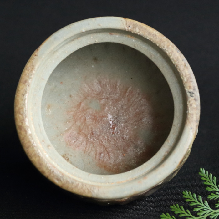 大森輝彦 備前龍香炉 登窯焼成 無釉焼〆 作家もの備前焼