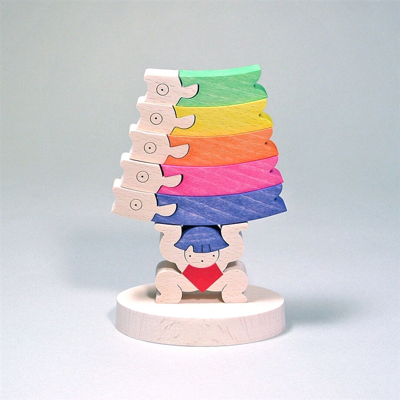 小黒三郎の五月人形(組み木)《予約受付中》｜木のおもちゃの通販